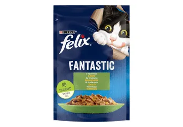 Konservuotas kačių ėdalas FELIX su triušiena, 85 g