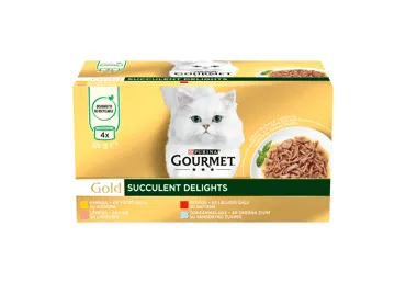 Konservuotas kačių ėdalas GOURMET GOLD, 340 g