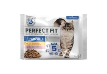 Konservuotas kačių ėdalas PERFECT FIT MIX, 340 g