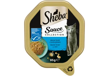 Konservuotas kačių ėdalas su vištiena SHEBA, 85 g