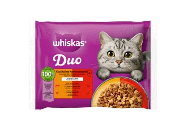 Konservuotas kačių ėdalas WHISKAS 4x85G