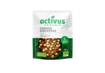 Ekologiški konservuoti avinžirniai ACTIVUS, 250 g