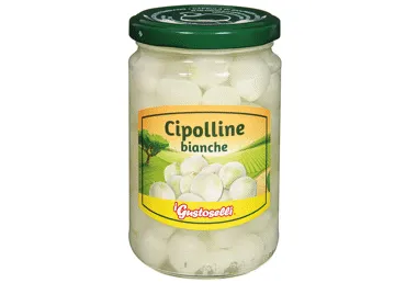 Konservuoti baltieji svogūnėliai GUSTOSELLI, 300 g