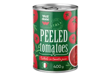 Konservēti tomāti Italy WELL DONE mizoti 400g