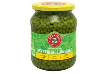 Konservuoti žirneliai RINKTINIAI, 690 g
