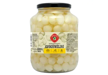 Konservuoti svogūnėliai KĖDAINIŲ KONSERVAI, 1700 g