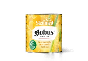 Konservēta saldā kukūruza GLOBUS 340g
