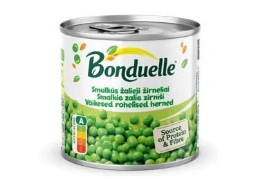 Konservuoti žirneliai BONDUELLE (smulkūs), 400 g