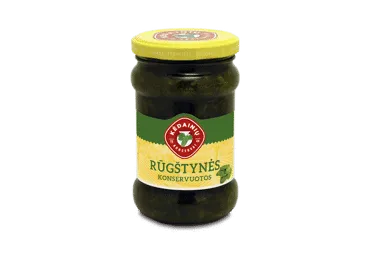 Konservuotos KĖDAINIŲ KONSERVŲ FABRIKO rūgštynės, 280 g