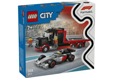 Konstruktorius LEGO CITY F1 SUNKVEŽIMIS SU F1 AUDI BOLIDU, 1 vnt.