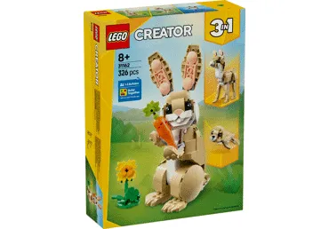 Konstruktorius LEGO® Creator Mielas triušiukas Žaidimo rinkinys 31162