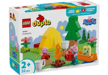Konstruktorius LEGO® DUPLO® kiaulytės Pepos stovyklavimas Rinkinys