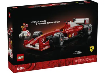 Konstruktorius LEGO FERRARI F2004 IR MICHAEL SCHUMACHER, 1 vnt.