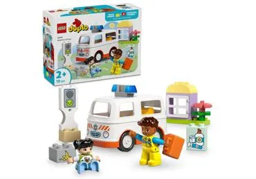 Konstruktorius  LEGO Greitoji pagalba ir vairuotojas 10447
