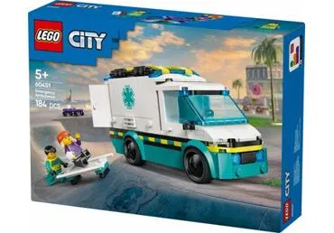 Konstruktorius  LEGO Greitosios pagalbos automobilis 60451