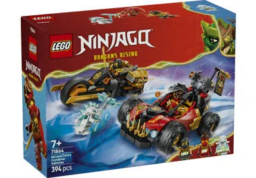Konstruktorius LEGO Kai Ir Cole Transportas 71864