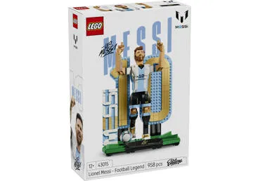 Konstruktorius LEGO L. Messi – futbolo legenda 43015