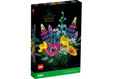 Konstruktorius LEGO LAUKINIŲ GĖLIŲ PUOKŠTĖ10313