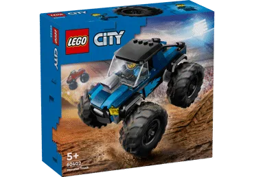 Konstruktorius LEGO MĖLYNAS SUNKVEŽIMIS MONSTRAS 60402, 1 vnt.