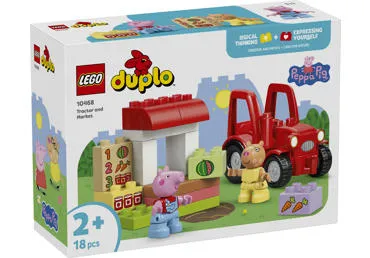 Konstruktorius LEGO TRAKTORIUS IR KIOSKAS, 1 vnt.