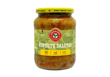 Kopūstų salotos KĖDAINIŲ KONSERVŲ, 720 g