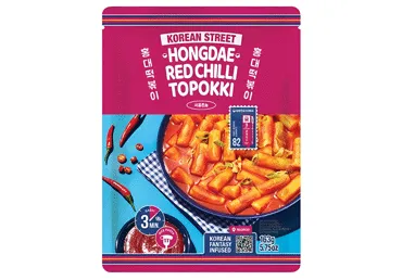 Rīsu kūciņas KOREAN STREET saldi asās 163g