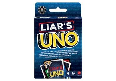 Kortų žaidimas UNO LIARS, 1 vnt.