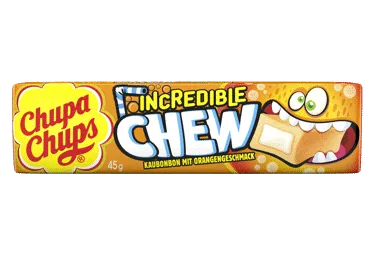 Kramtomieji saldainiai CHUPA CHUPS INCREDIBLE CHEW, brašk. skonio, 45g