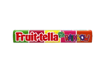Kramtomieji saldainiai FRUITTELLA RAINBOW, 41 g