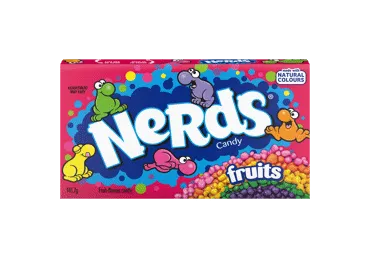 Kramtomieji saldainiai NERDS RAINBOW, 141.7 g