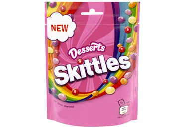 Kramtomieji saldainiai SKITTLES desertų skonio , 152 g
