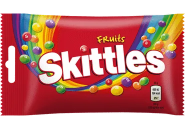 Kramtomieji saldainiai SKITTLES Fruits, 38 g