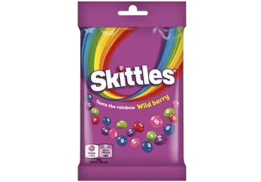 Kramtomieji saldainiai SKITTLES WILD BERRY, 95 g