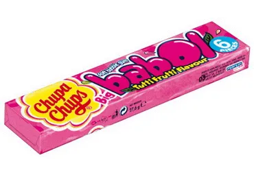 Košļājamā gumija Big Babol CHUPA CHUPS Tutti Frutti 27.6g