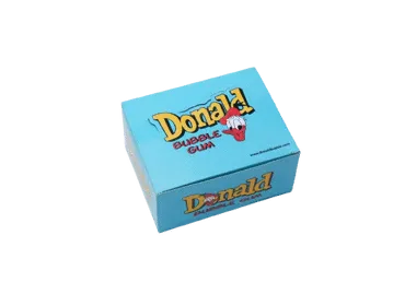 Kramtomoji guma DONALD BOX, 100 vnt., 150 g