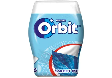 Kramtomoji guma ORBIT SWEETMINT, 64 g