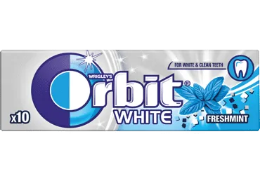 Kramtomoji guma ORBIT WHITE FRESHMINT, 14 g