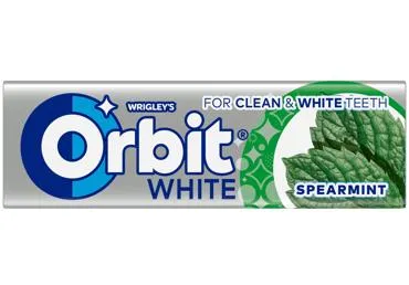Kramtomoji guma ORBIT WHITE SPEARMINT, 14 g