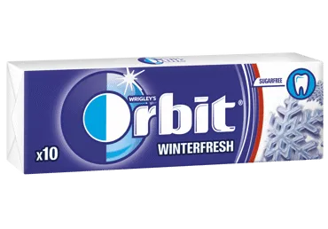 Kramtomoji guma ORBIT Winterfresh, 14 g