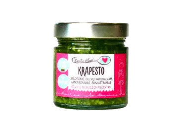 Krapų padažas salotoms KRAPESTO BEATOS VIRTUVĖ, 212 ml