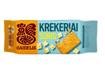 Krekeriai GAIDELIS, sūrio skonio, 72 g