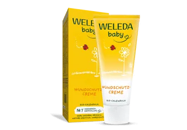 Kremas WELEDA nuo iššutimų su medetkomis ir cinku, 75 ml