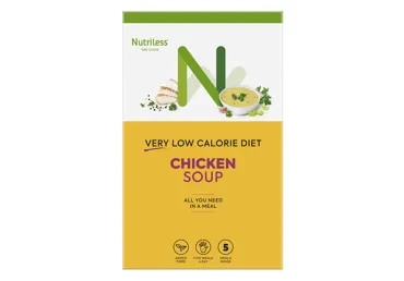 Kreminė sriuba NUTRILESS, vištienos skonio, 5 pak., 175 g