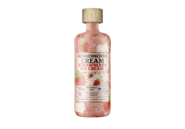 Kremo likeris KOSKENKORVA Stawberry Ice Cream, 15% 500 ml
