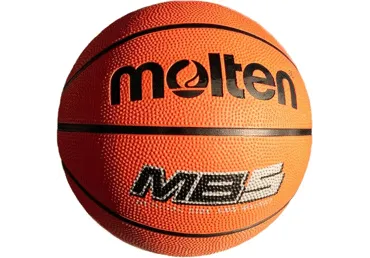 Krepšinio kamuolys MOLTEN MB5, 5 dydis, guminis, 1 vnt.