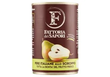 Kriaušių gabaliukai sirupe LA FATTORIA DEI SAPORI, 425 ml