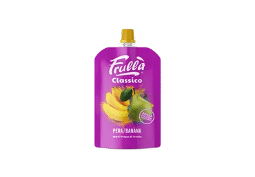 Kriaušių ir bananų užkandis FRULLA, 100 g