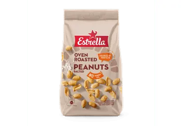 Žemės riešutai ESTRELLA krosnyje kepinti su druska, 240 g