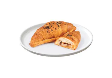 Kruasanas su saulėje džiov. pomidorais ir mocarelos sūriu, 90 g