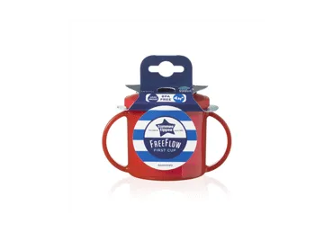 Kūdikių puodelis TOMMEE TIPPEE FIRST CUP, nuo 4 mėn., 1 vnt.